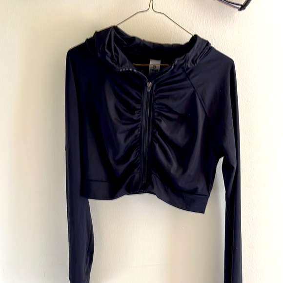 Mano Black Zipper Hoodie. Size Medium - Picture 3 of 3